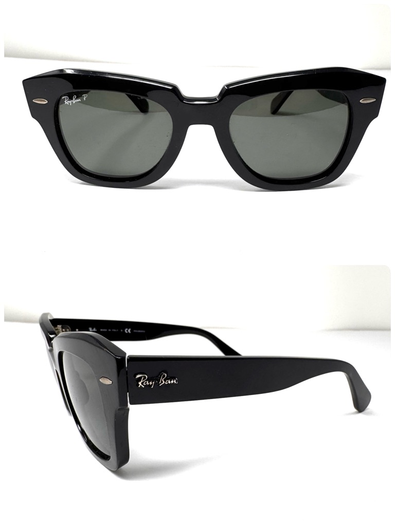 Ray Ban State Street Polarized Sunglasses, Made In Italy
